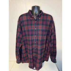 VINTAGE USA PENDLETON AUTHENTIC MACDONALD TARTAN PLAID WOOL FLANNEL SHIRT-XXL